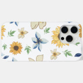 可愛い花柄のApple Iphone 15 Pro Maxケース Case-Mate iPhoneケース (裏面 (横))