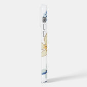 可愛い花柄のApple Iphone 15 Pro Maxケース iPhoneケース (左側面)
