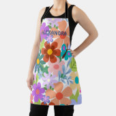 可愛い花柄 エプロン (インサイチュ)