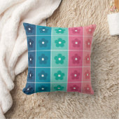 可愛い花柄 クッション (ブランケット)