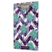 可愛い花柄 クリップボード (左)