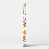 可愛い花柄、シームレスな背景。 Case-Mate iPhoneケース (裏面 / 左)