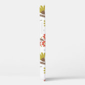 可愛い花柄、シームレスな背景。 Case-Mate iPhoneケース (裏面 / 右)