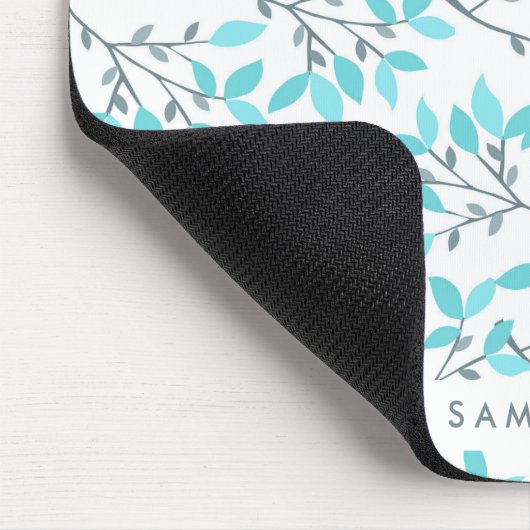 可愛い花柄 マウスパッド (コーナー)