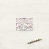 可愛い花柄 芍薬 フラワー ポストイット (デスク上)