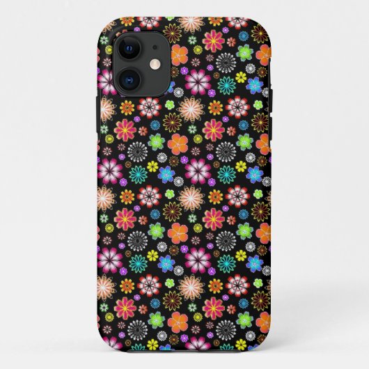 可愛い花柄 Case-Mate iPhoneケース (裏面)