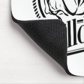 可愛い英語ブルドッグ私は私のブルドッグパピードッグ大好き マウスパッド (コーナー)