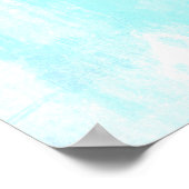 可愛い茶色のめい想ナマケモノ ポスター (角)