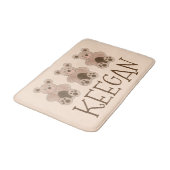 可愛い茶色のプラッシュおもちゃテディベアぬいぐるみ バスマット (アングル)