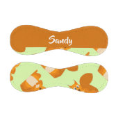 可愛い茶色のリス柄 野球ボール (パネル)