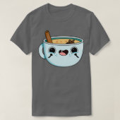 可愛い茶飯茶 Tシャツ (デザイン正面)