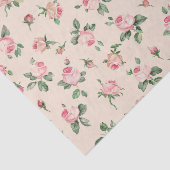 可愛い薔薇 フラワーピンク 桃色 クリーム色のウェディングシャワー 薄葉紙 (詳細)
