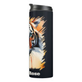 可愛い虎の恋人が名前を付ける タンブラー (回転右)