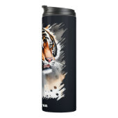 可愛い虎の恋人が名前を付ける タンブラー (回転右)