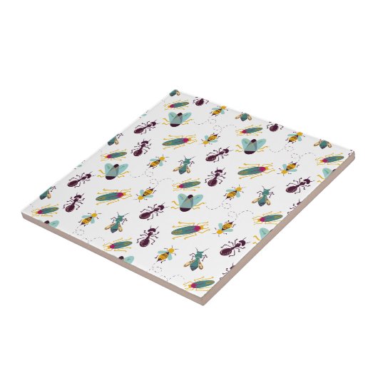 可愛い虫 タイル (側面)