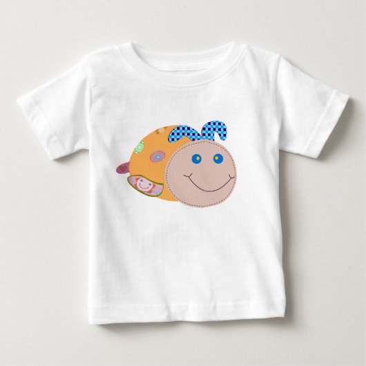 可愛い虫 ベビーTシャツ (正面)
