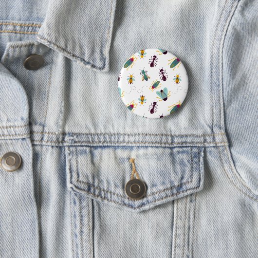 可愛い虫 缶バッジ (インサイチュ)