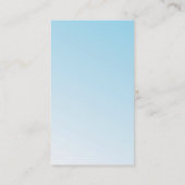 可愛い虹+サンロゴカラフル明るいはっきりした空 名刺 (裏面)