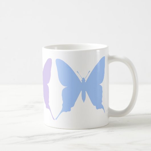 可愛い蝶々のマグカップ コーヒーマグカップ (右)
