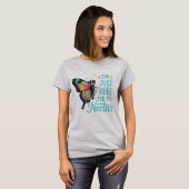 可愛い蝶々 - ただ蜜を楽しみに来ただけ Tシャツ (正面フル)