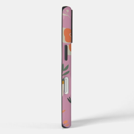 可愛い蝶とポット Case-Mate iPhoneケース (裏面 / 右)