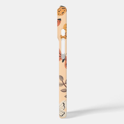 可愛い蝶とポット Case-Mate iPhoneケース (裏面 / 左)