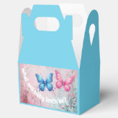 可愛い蝶のジェンダーリビールパーティー園 フェイバーボックス (オープン)