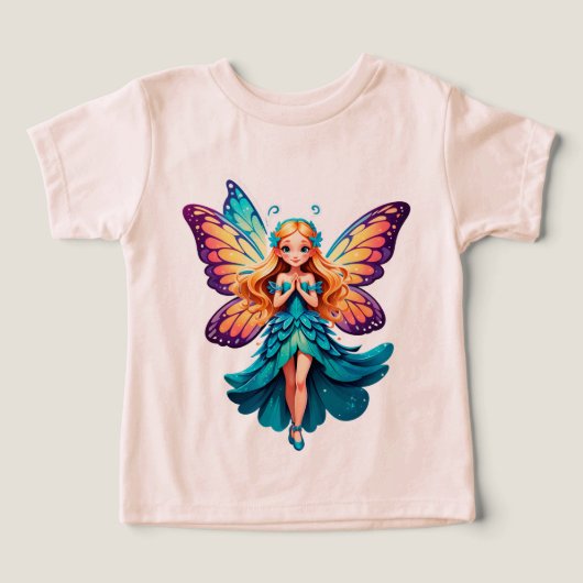 ⭐ 可愛い蝶の羽の妖精の女の子 🦋 (デザイン正面)