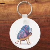 可愛い蝶 キーホルダー (正面)