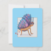 可愛い蝶 シーズンカード (正面)