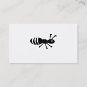 可愛い蟻やシロアリのおもしろい防除 名刺 (裏面)