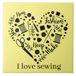 可愛い裁縫ルーム作り タイル