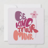 可愛い言葉を心に優しく思う シーズンカード (正面)