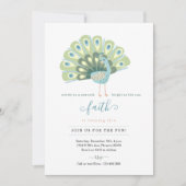 可愛い詩クジャックガールズバースデーパーティー招待状 招待状 (正面)