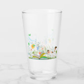 可愛い読子猫の庭 タンブラーグラス (裏面)
