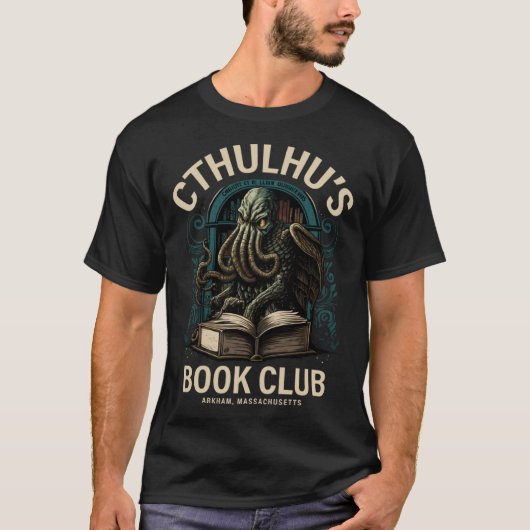 可愛い読書クラブクトゥルフ Tシャツ (正面)