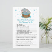 可愛い象どんなによく知っているベビーショールゲーム (スタンド正面)