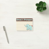 可愛い象のリストを投稿Itノート贈り物 ポストイット (オフィス)