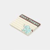 可愛い象のリストを投稿Itノート贈り物 ポストイット (アングル)