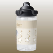 可愛い象の名前を付け星キッズ茶色 ウォーターボトル