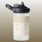 可愛い象の名前を付け星キッズ茶色 ウォーターボトル