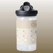 可愛い象の名前を付け星キッズ茶色 ウォーターボトル