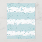 可愛い象の男の子葉と男の子のシャワーのための男の子 (裏面)