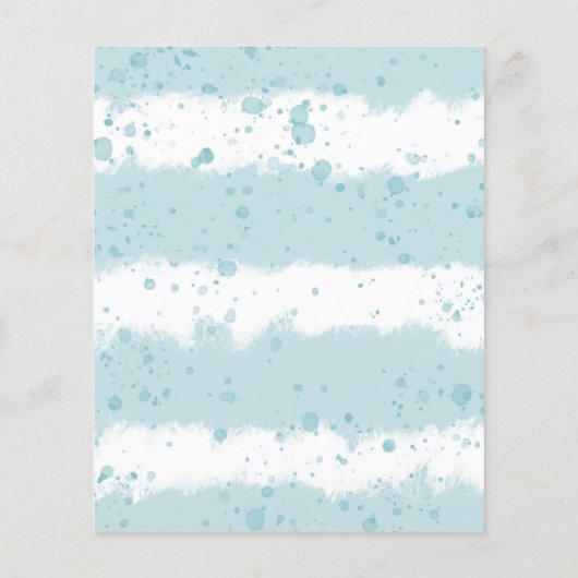 可愛い象の男の子葉と男の子のシャワーのための男の子 (裏面)