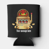 可愛い賭博スロットマシンパーティー 缶クーラー (裏面)