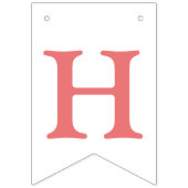 可愛い赤いちごガール1st誕生日パーティー バンティングフラッグ (第2の旗)