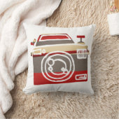 可愛い赤いカメララブハート写真グラフィック クッション (ブランケット)