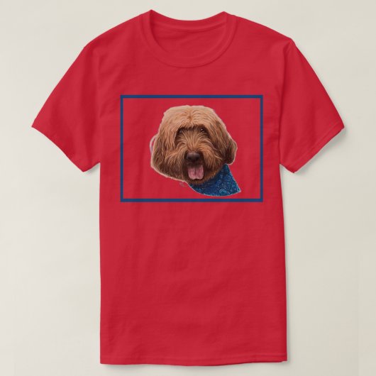 可愛い赤いゴルデンドルゴルデンドル恋人 Tシャツ (デザイン正面)