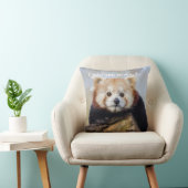 可愛い赤いパ恋しく思ンダ クッション (椅子)