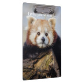 可愛い赤いパ恋しく思ンダ クリップボード (右)